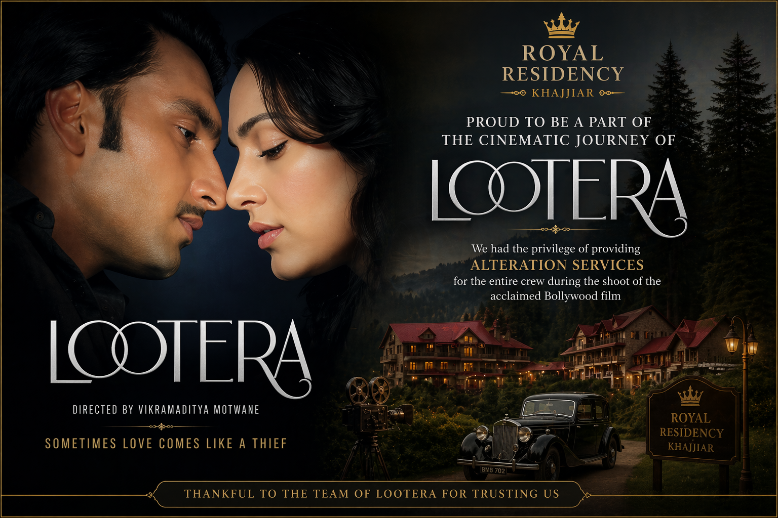 Lootera Movie Poster